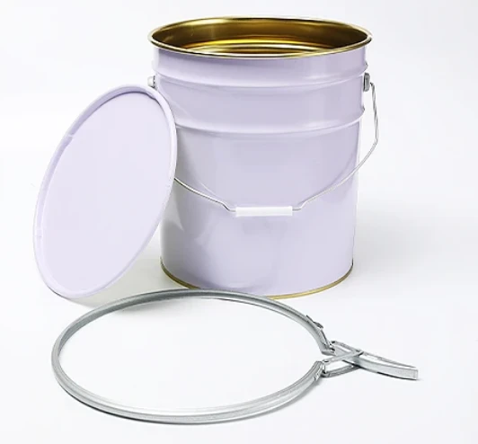 Steel Lever Lock Pail Lid For 5 Gallons Metal Bucket factory
